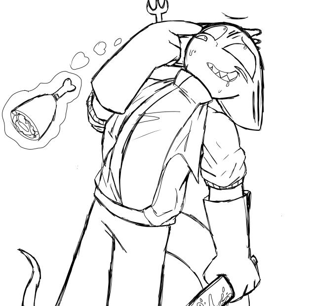 Butcher’s Vanity parody WIP🩸🔪🍴🍽️🍗🍖🥩🥓👽💙😈