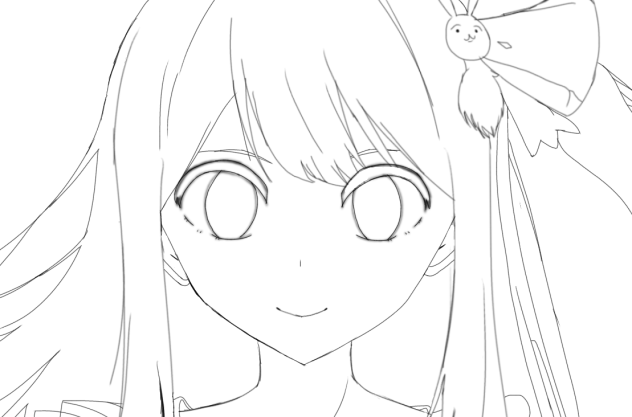 星野アイ塗り絵