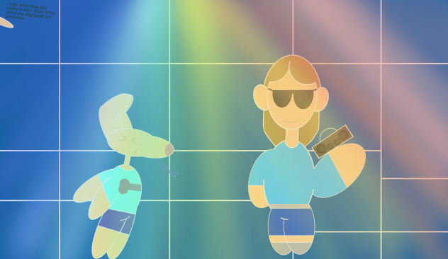 Me and petal vibing…