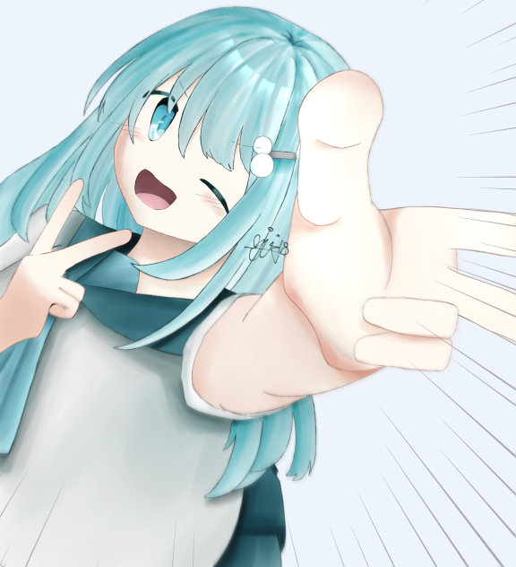 勢いのあるイラストが描きたかった