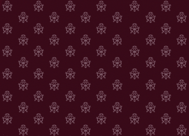 Wallpaper Rococo Style Maroon