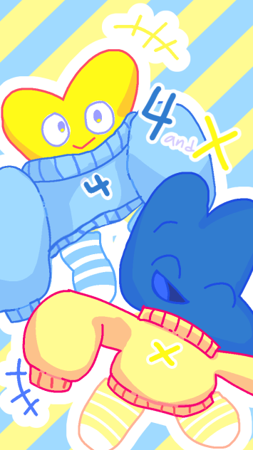 4 and X phone wallpaper!