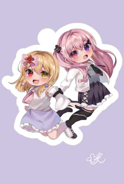 キーホルダー用イラスト