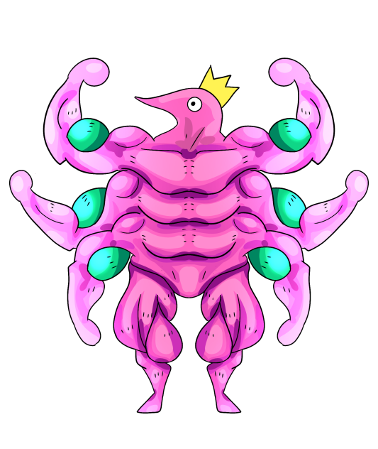 もし腹筋が胸筋になったらリザード