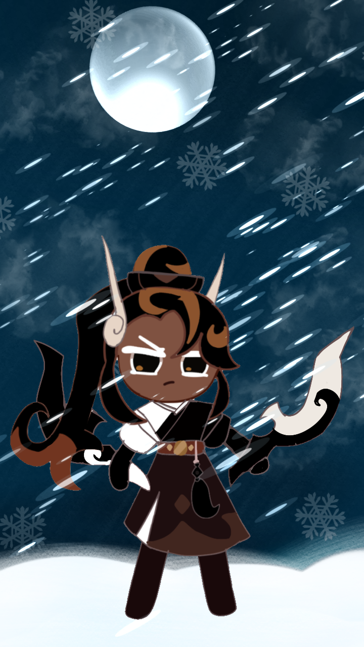 caramel arrow cookie ibisPaint