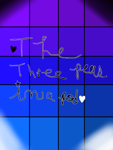 The three peas in a pod