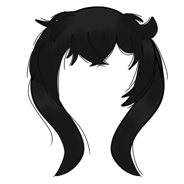 Front hair OC sheet pg3