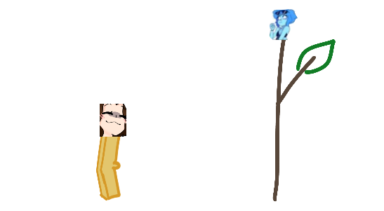 Tall twig and small fry