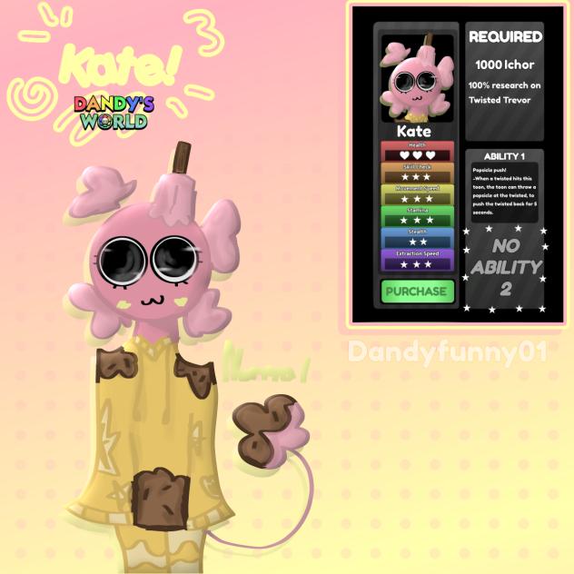 KATE!! 🍧 dandys world oc