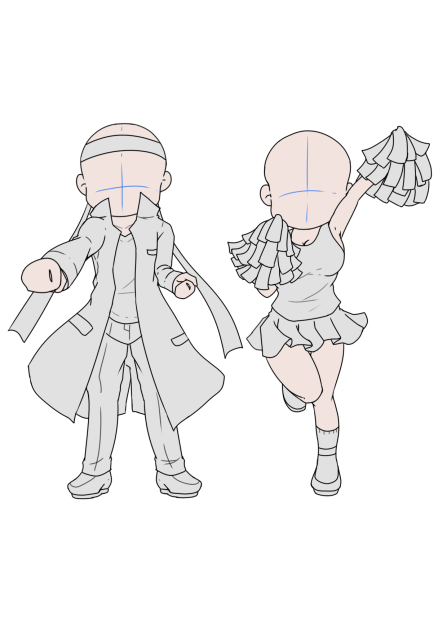 ミニキャラトレス―応援団―