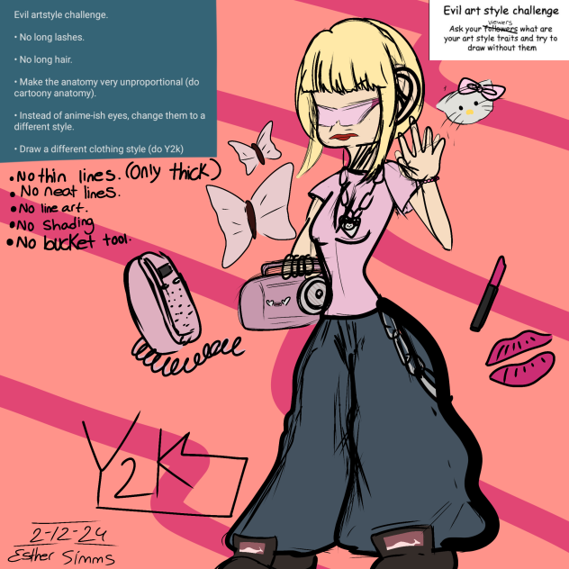 Evil artstyle challenge