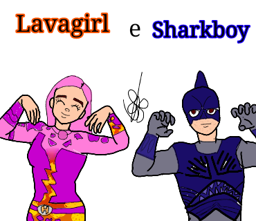 Sharkboy e Lavagirl