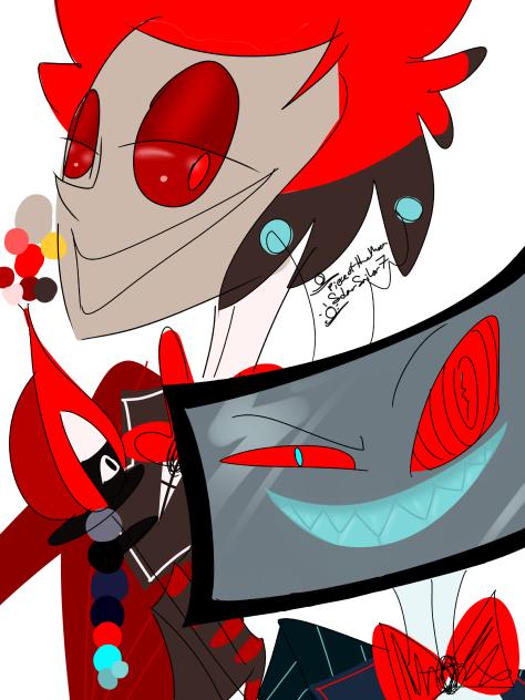 My HH AU on Wattpad 9.12 Al and Vox WIP