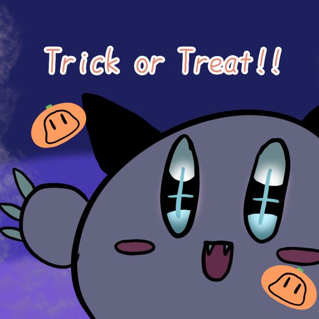 お菓子くれなきゃいたずらしちゃうぞー！！