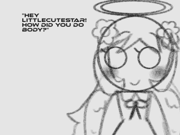 How does lcs draw her characthers