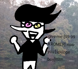 Spamton is a giant now uhh ohh