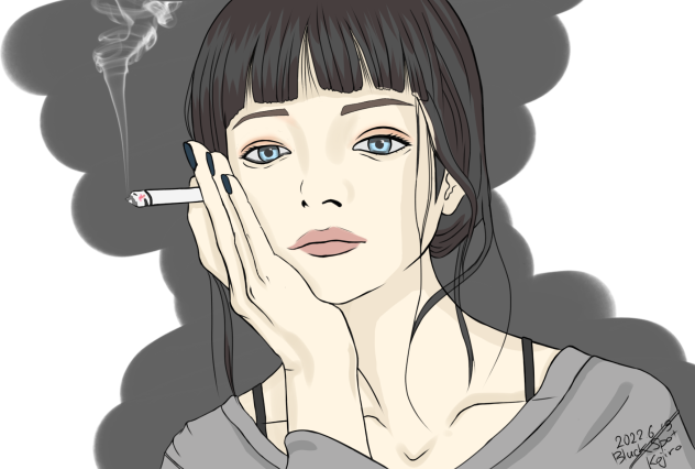 無題19江口さん風塗で描いてみた。