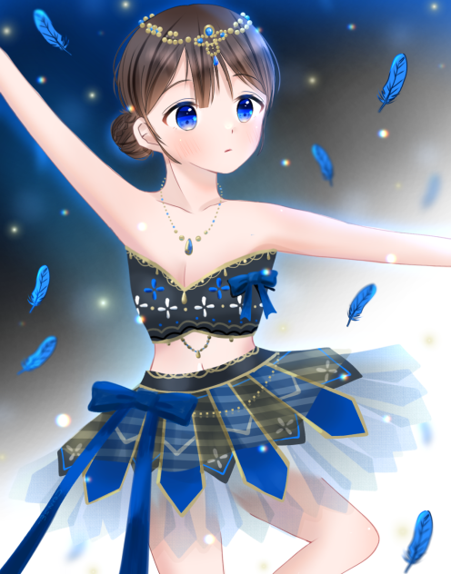 🖤🌃夜に舞う🌙💙