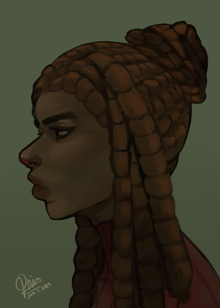 side view🎄🍊💋 - ibisPaint