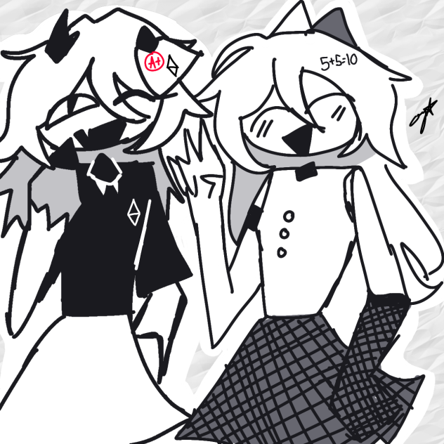 some FPE oc's I made with my Friend