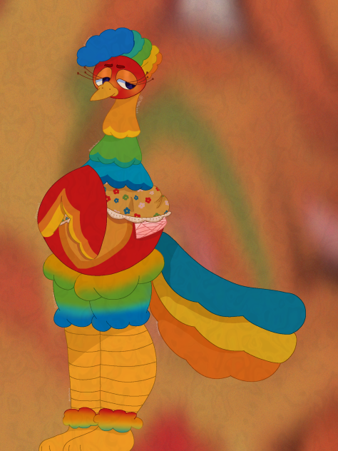 Poppy partridge (WH au)