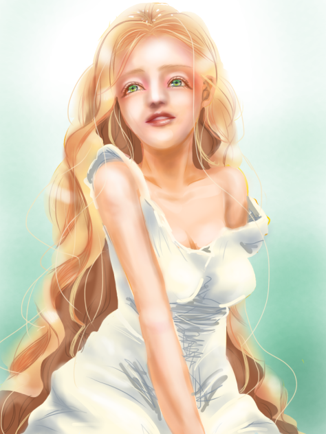schöne Frau