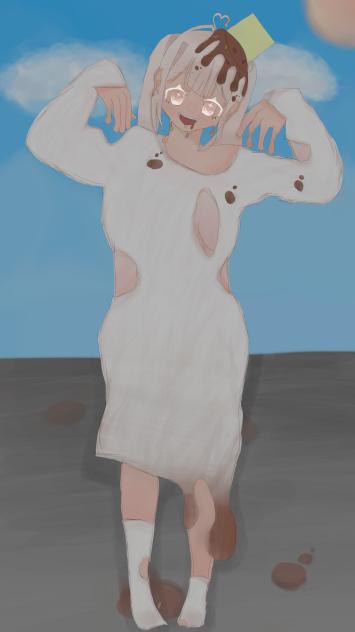 溶けるおばけ