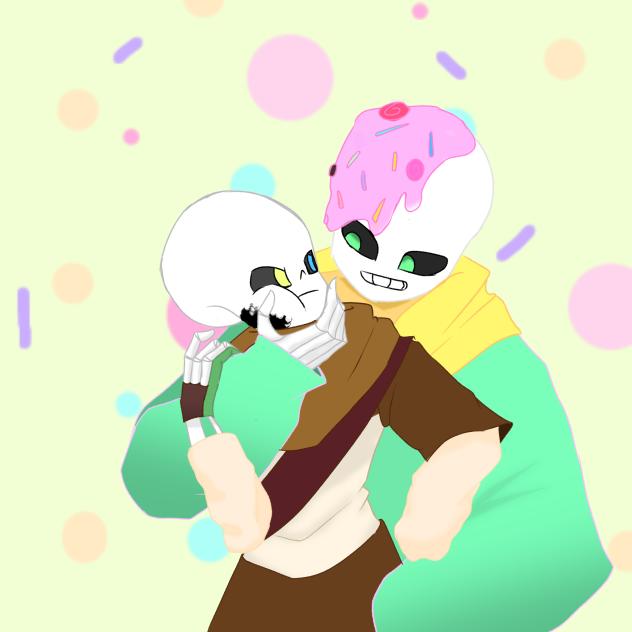 Ink sans and candy sans