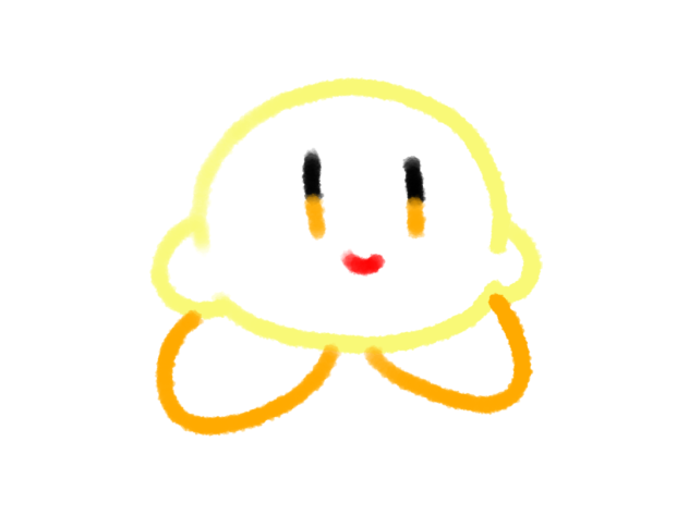 黄色のカービィ
