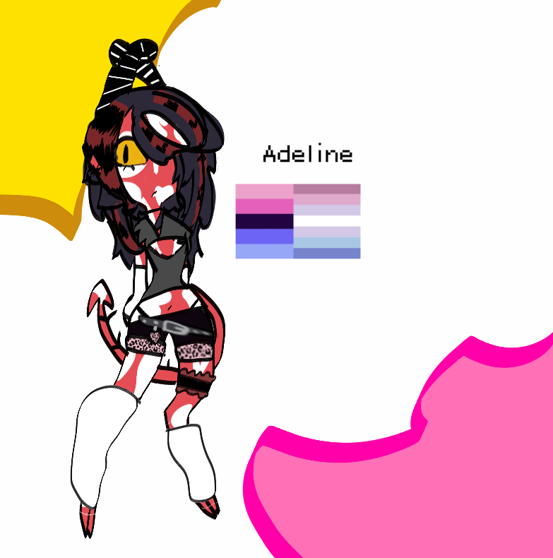 my helluva boss oc speed draw - ibisPaint