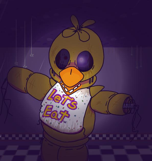 whithered chica