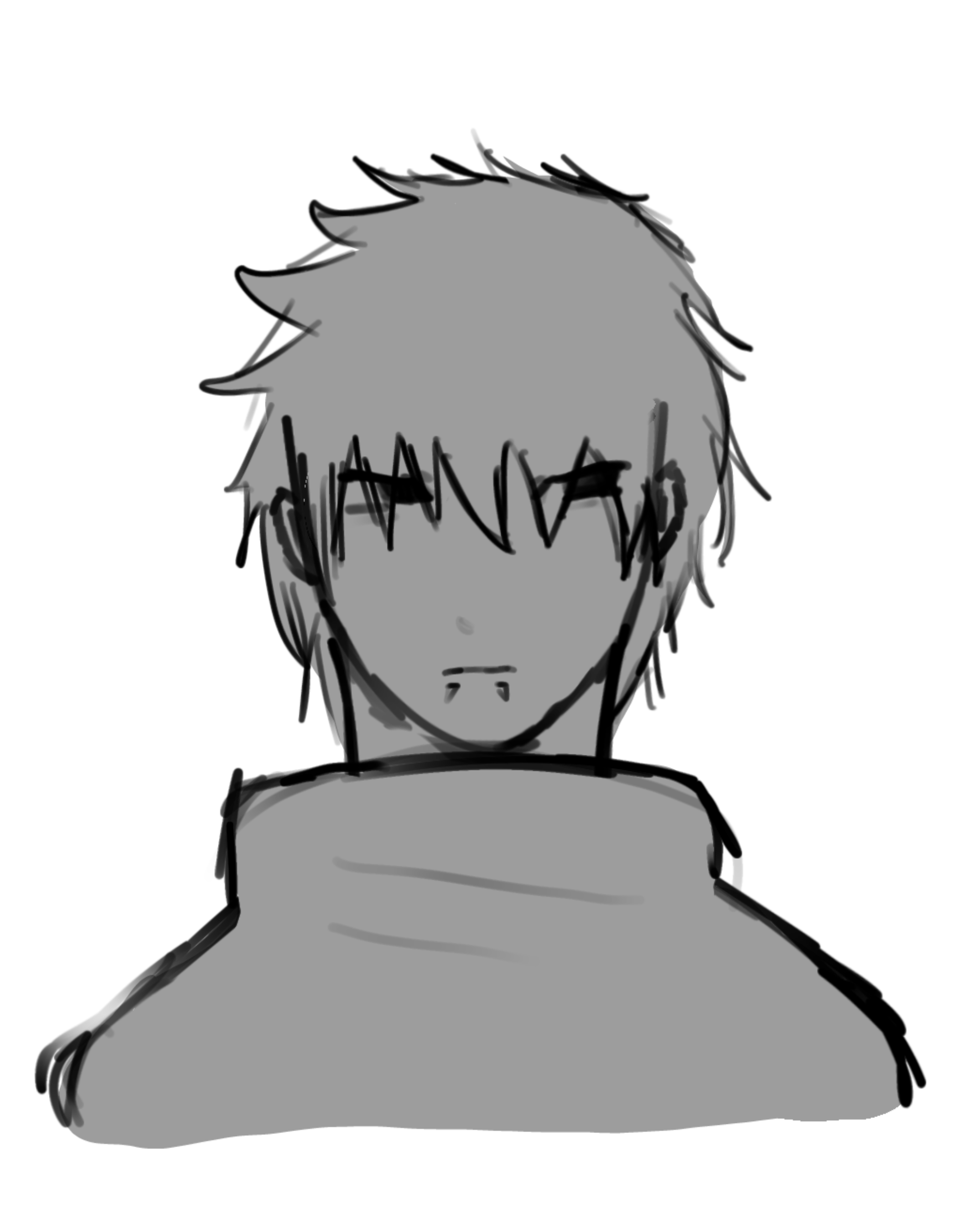 kinda emo guy ig - ibisPaint