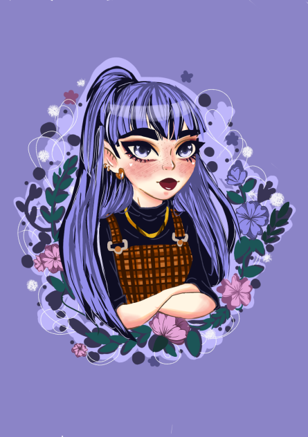 purple - ibisPaint