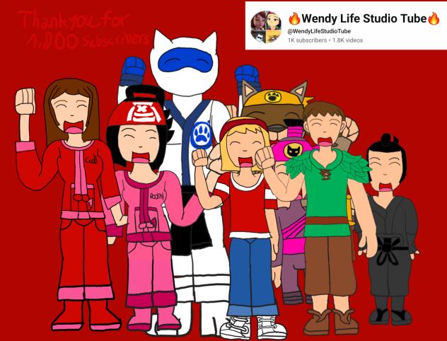 Wendy And Friends 1,000 Subscribers.