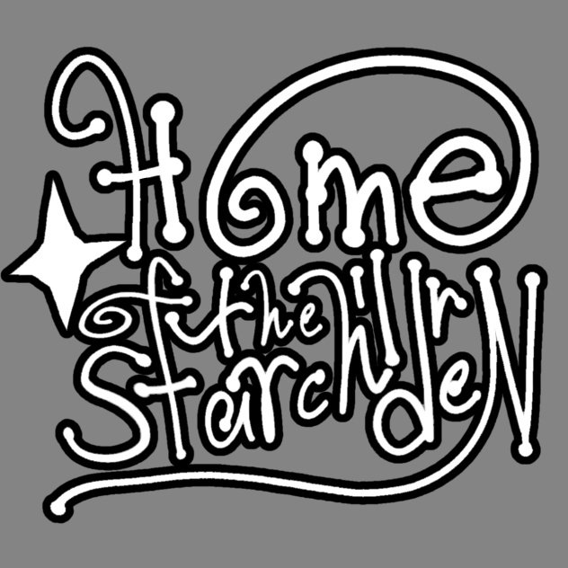 Home of the Star Children (lettering)