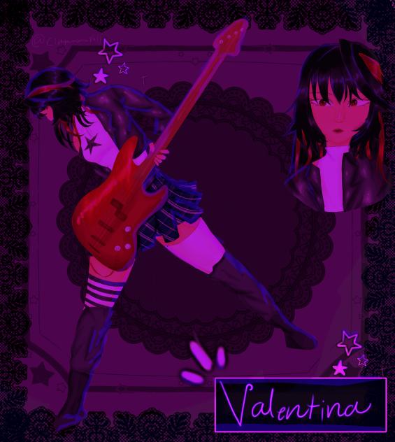 My oc Valentina