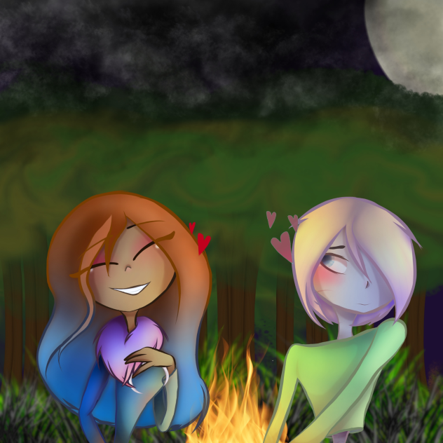 Aroha and Xen! Hazbin Hotel Oc's!