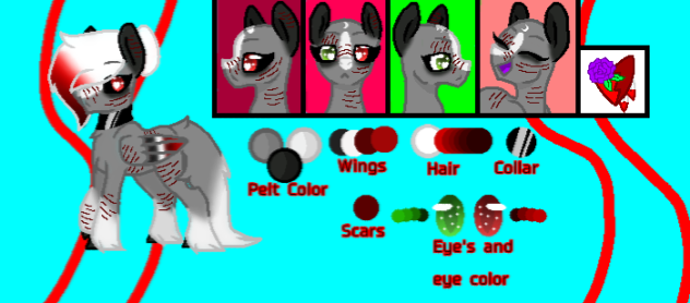 Feathers Ref Sheet - ibisPaint