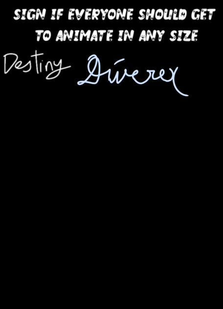 ANIMATION FREEDOM PETITION