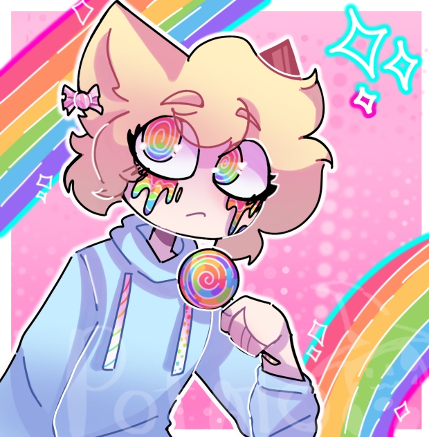 •Candy Toe doodle•