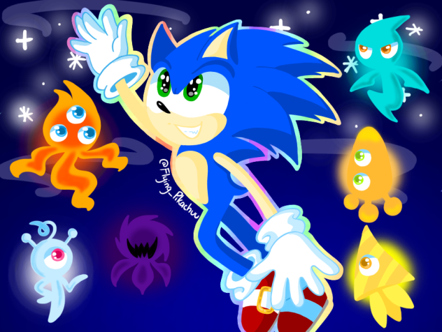 Sonic Colors ❤️🧡💛💚🩵💙💜