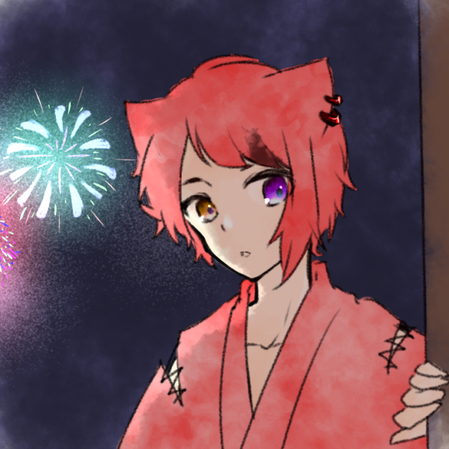 莉犬くん、花火