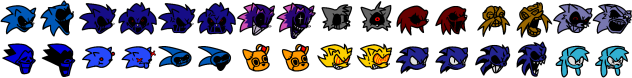 FNF sonic.exe character icon remake