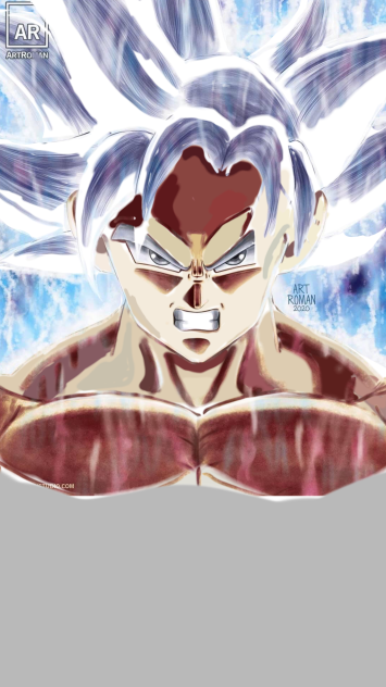 Goku with ultra instinct