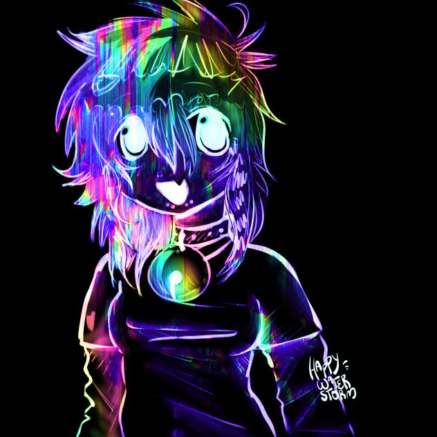 Artstyle practice + Breakcore