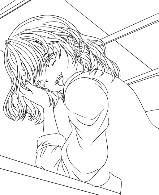 無題750 線画