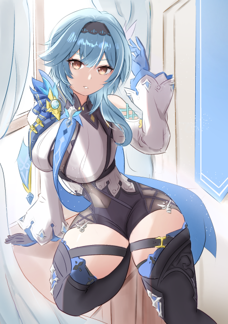 エウルア　窓辺