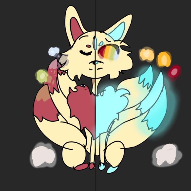 Kitsune Fanart (adopt me)