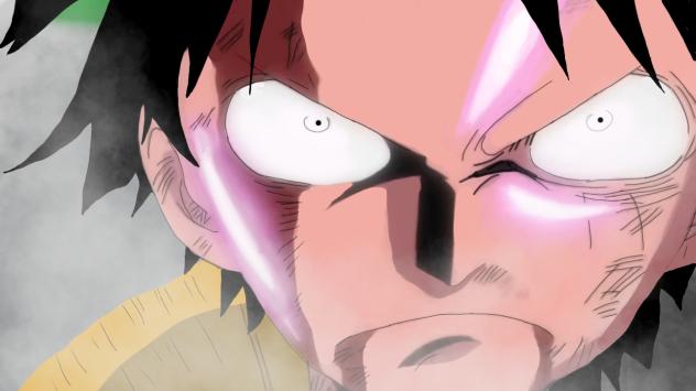 Luffy Enojado