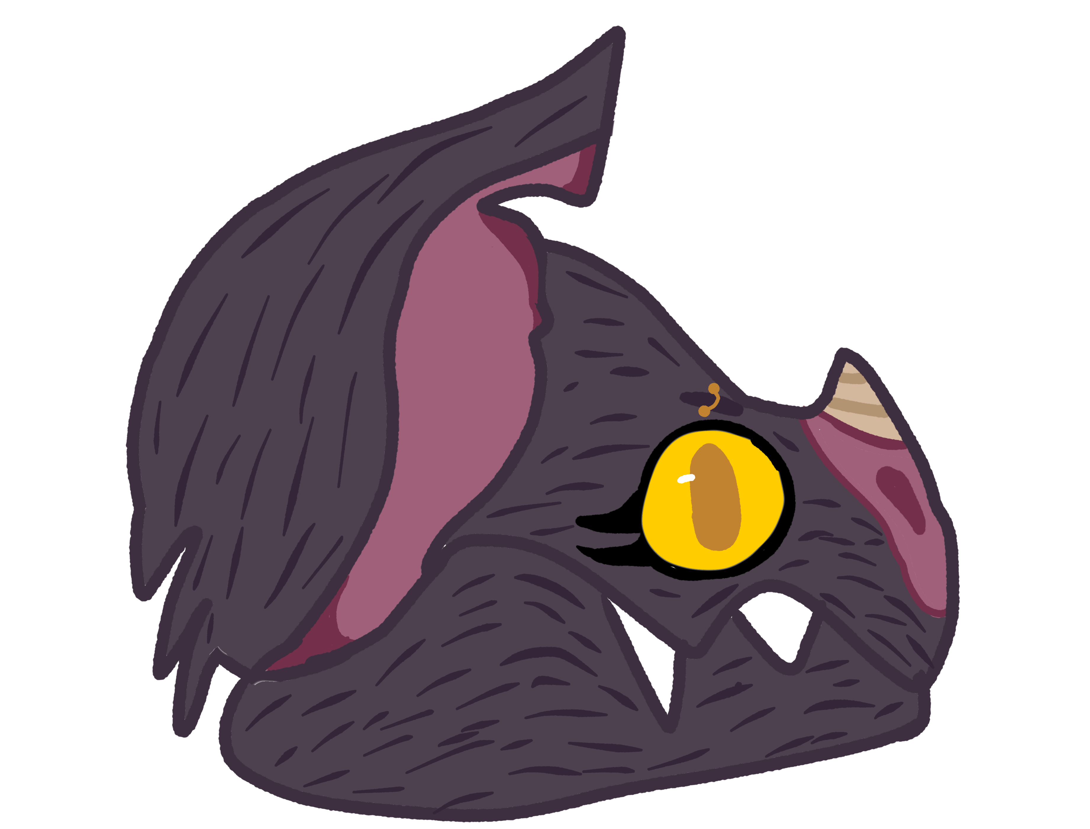 Bat dragon puppet - ibisPaint